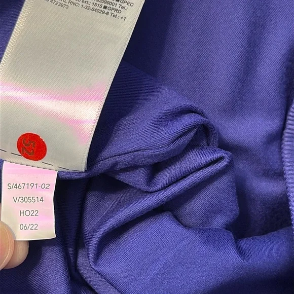 Athleta Brooklyn Lined Mid Rise Pants 16 TALL Purple Stretch Travel Weekend Mom - Picture 5 of 8